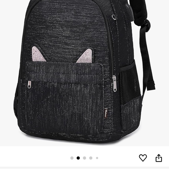 Wadirum backpack with cat/animal ears - Picture 2 of 7